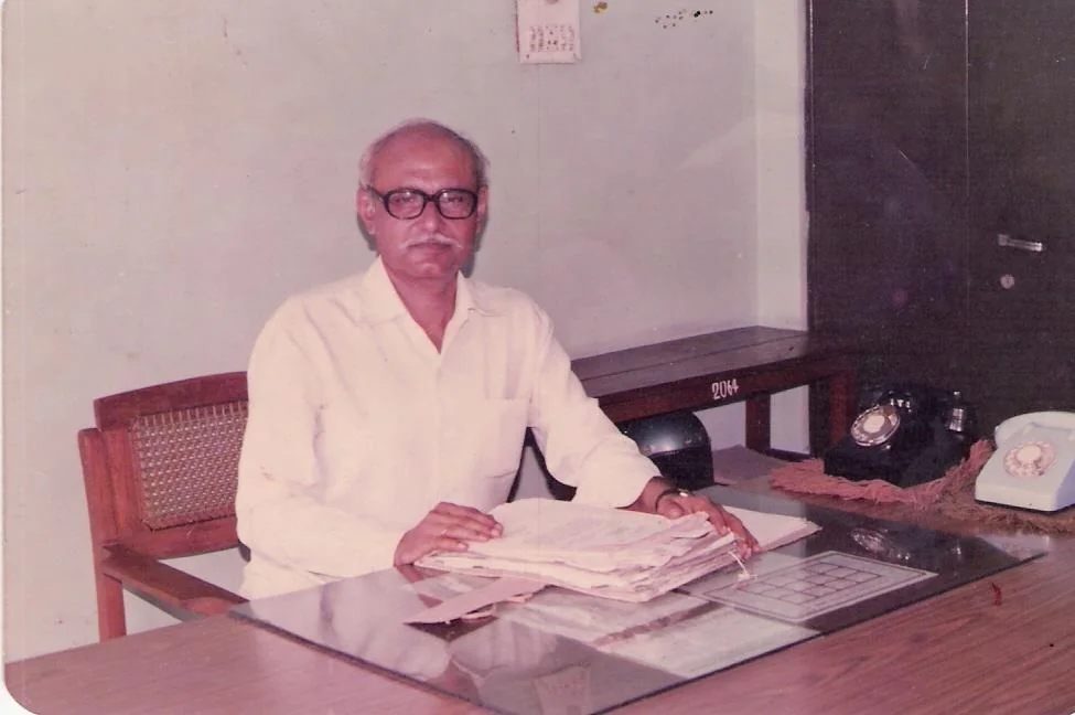Sadhu Charan Singh at work